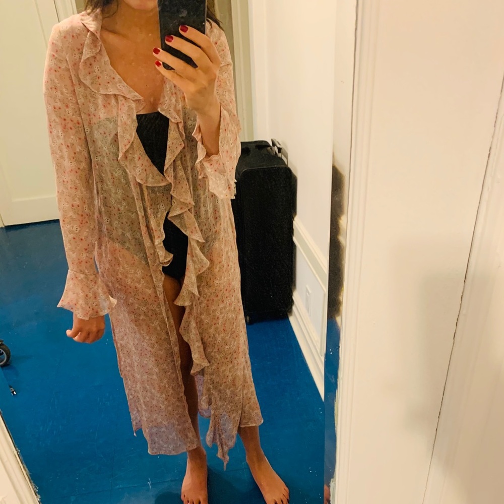 Floral kimono